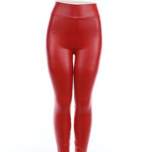 USA MADE New Style HIGH WAISTED BEAUTIFUL WOMEN LEATHER LEGGINGS PANTS USA MADE
